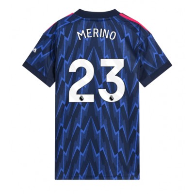 Arsenal Mikel Merino #23 Bortatröja Dam 2025-26 Kortärmad Arsenal Mikel Merino #23 Bortatröja Dam 2025-26 Kortärmad